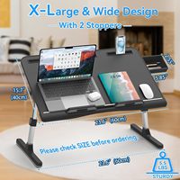 Bed Kleine Computer Bureau Luie Slaapkamer Opvouwbare Nachtkastje Thuis Slaapzaal Minimalistische Computer Studie Laptop Tafel