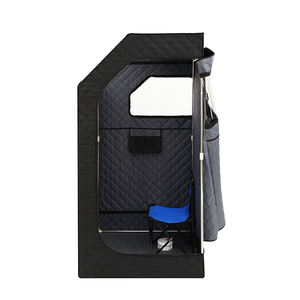 خيمة ساونا بخارية كهربائية محمولة حديثة وتقليدية لشخص واحد، صندوق ساونا داخلي يعمل بالكهرباء للشقق والفلل - Product Image 6