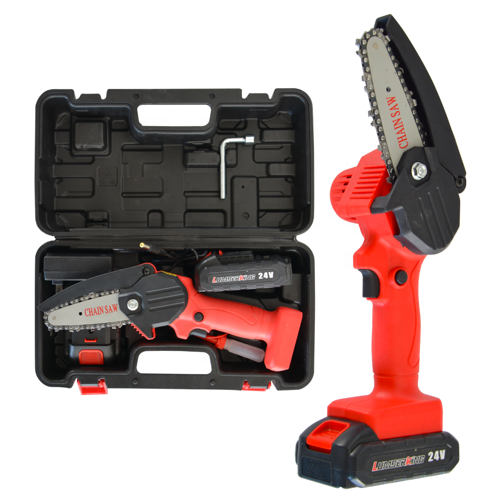 Мини батарея портативная обрезная пила 550 Вт электрические бензопилы