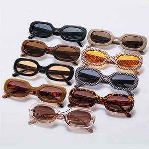 Nuevas Gafas de Sol Retro 2024 para Hombre y Mujer, Montura Pequeña, Colores Jelly, Protección UV400, Ovaladas - Product Image 4