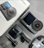 Nouvelle Caméra Sportive Osmo Action 6 Standard Combo 2026 avec Capteur 1/1.1" 4K/120fps, Étanche, Suivi de Sujet et Stabilisation Vidéo