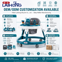 Andadera Caminador Para Rolling Walker Baby 3 en 1, trotteur d'apprentissage pour bébé avec roues et siège