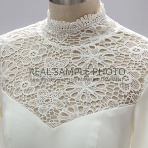 # 1288 DISPONIBILE FOTO REALE <span class=keywords><strong>Abito</strong></span> da <span class=keywords><strong>Sposa</strong></span> Vintage Vittoriano a Maniche Lunghe <span class=keywords><strong>Abito</strong></span> da Cerimonia Islamico Musulmano Vestito da <span class=keywords><strong>Sposa</strong></span> <span class=keywords><strong>Midi</strong></span> - Product Image 6