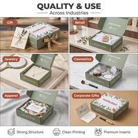Boîte d'expédition postale en carton ondulé avec impression de logo personnalisé, fermeture auto-adhésive