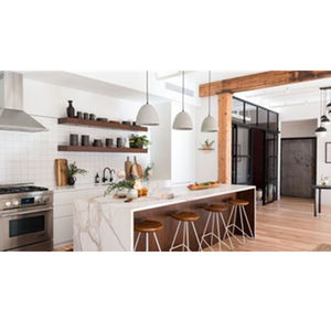 Diretta della fabbrica Su Misura <span class=keywords><strong>Cucina</strong></span> in Stile Moderno Mobili In Legno Appeso <span class=keywords><strong>A</strong></span> <span class=keywords><strong>Parete</strong></span> di Montaggio Mobili da <span class=keywords><strong>cucina</strong></span> <span class=keywords><strong>con</strong></span> Isola <span class=keywords><strong>Tavolo</strong></span> - Product Image 4