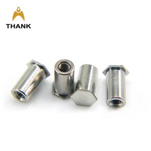 OEM entretoises auto-serrantes en acier inoxydable fastneing blind hex self clinch keyhole presses attaches boulon SO SOS BSO <span class=keywords><strong>BSOS</strong></span> - Product Image 3