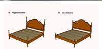Mid-Century Massivholz-Kleiderschrank mit Lamellenschiebetüren für Öko-Resorts