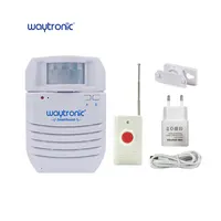 100dB Wireless Infrarot Home Einbruch Sicherheits system PIR Indoor Motion Detector Sensor Alarm mit Fernbedienung für Shop Office