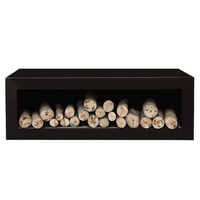 Cheminée en fonte de qualité européenne, design classique, au gaz ou au bois, longue durée de vie, autoportante pour villas, bois de chauffage