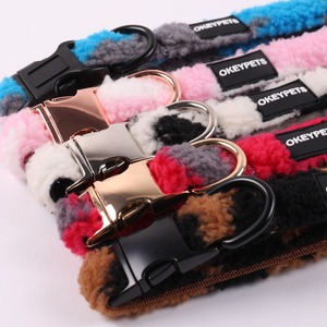 Accesorios para mascotas, Collar Sherpa para perro, hebilla de liberación rápida, nuevo diseño, logotipo personalizado, Collar de entrenamiento para perros pequeños de lana de cordero - Product Image 2