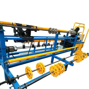 Tecnología avanzada Gold Factory Diamond Mesh Chain Link Fence Machine