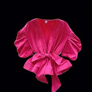 Blusas Casuales de Manga Corta para Otoño, Blusas con Mangas Abullonadas y Drapeadas para Mujer, Tops de Fiesta para Mujer, Ropa al por Mayor - Product Image 5