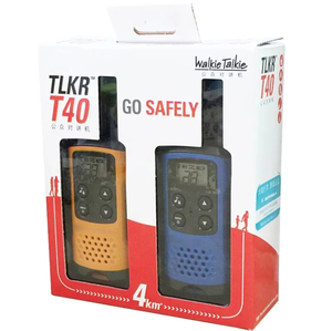 Venta al por mayor Extreme Original <span class=keywords><strong>TLKR</strong></span> T40 Walkie Talkie 2W remoto de mano móvil HAM UHF analógico de dos vías de radio - Product Image 1