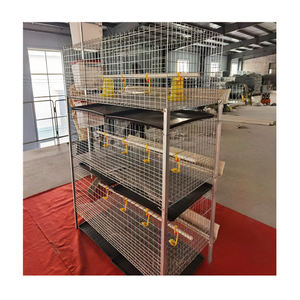 <span class=keywords><strong>Jaulas</strong></span> <span class=keywords><strong>para</strong></span> Pollos <span class=keywords><strong>Caseras</strong></span> Tipo H de 3 Niveles, 2 Puertas, Galvanizado en Frío Automático, Jaula <span class=keywords><strong>para</strong></span> Pollos de Engorde - Product Image 1