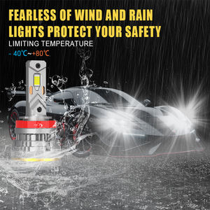 G19W Ampoules LED H8 H11 6000K Haute Luminosité 48000 Lumens Refroidissement par Ventilateur pour Voiture Camion Moto Rétrofit Étanche IP68 Certifié CE <span class=keywords><strong>ISO</strong></span> - Product Image 4