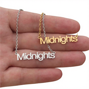 Collar con Colgante de Letra <span class=keywords><strong>T</strong></span> en Acero Inoxidable Chapado en Oro, Joyería de Moda Clásica para Bodas, para Mujer - Product Image 1