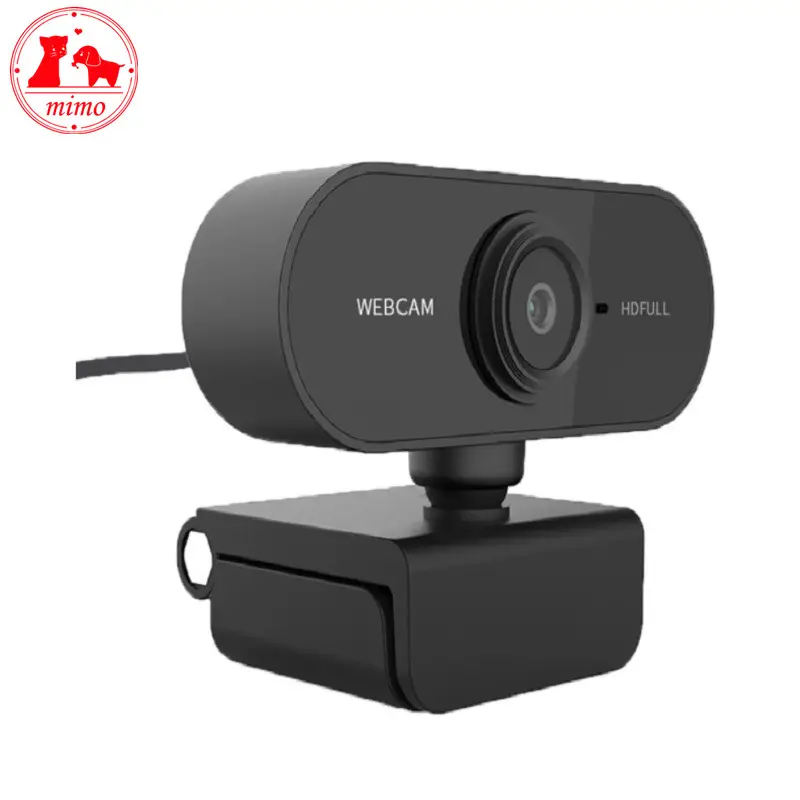HD 1080P מצלמת מיני מחשב PC WebCamera עם מיקרופון Rotatable מצלמות עבור לחיות שידור וידאו קוראים כנס עבודה