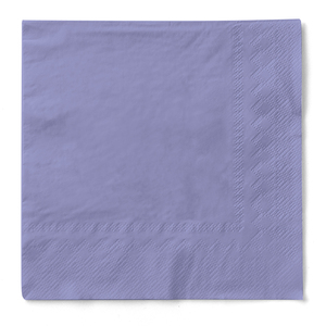 ผ้าเช็ดปากอูนิสีม่วง33x33ซม. 1/4-พับทำจากทิชชู่100ชิ้น - Product Image 1