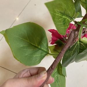 YAYUN J-1331 Gros Mariage Décor Extérieur Rose Artificielle Bougainvillier <span class=keywords><strong>Fleur</strong></span> Avec Tige - Product Image 3