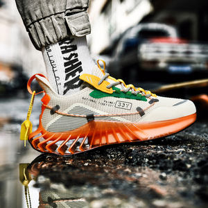 รองเท้าผ้าใบแฟชั่นผู้ชายรุ่นใหม่ ดีไซน์อเนกประสงค์ สไตล์นักรบ รองเท้าลำลอง - Product Image 3