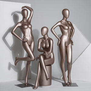 Maniquí de lencería femenina de cuerpo completo con Base de Metal de fibra de vidrio de entrega rápida <span class=keywords><strong>para</strong></span> <span class=keywords><strong>ropa</strong></span> <span class=keywords><strong>interior</strong></span> de mujer - Product Image 2