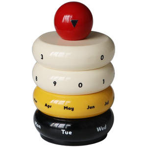 Calendario de escritorio creativo, regalo de cumpleaños, decoración para oficina, escuela, hogar, decoración de estilo nórdico, calendario perpetuo giratorio - Product Image 3