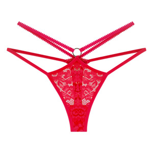 Tanga de Encaje de Alta Calidad para Mujer, Ropa Interior Sexy, Cómoda y Transpirable, con Diseño Transparente y Calado - Product Image 3