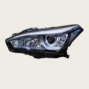 مجموعة مصباح أمامي لسيارة INFINITI Q70 Q70S Q70L، ضوء سيارة أصلي AFS Y51 AWD، 3.7، 5.6، هجين <span class=keywords><strong>M</strong></span> LED OEM 260104AN1D - Product Image 4