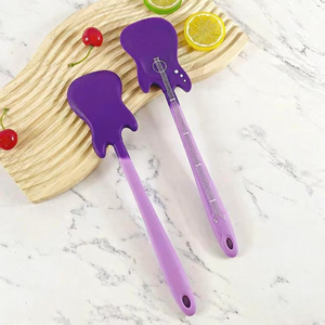 Spatule de <span class=keywords><strong>Guitare</strong></span> Musicale <span class=keywords><strong>pour</strong></span> Amateurs de Musique et de Pâtisserie – Accessoire de Cuisine Thème Musical - Product Image 3