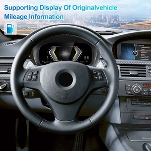 Navihua LCD Dashboard <b>Speedometer</b> Digital Cluster Dashboard Virtual Cockpit Digital <b>for</b> BMW 3 Series E90 E91 E92 2005-2012 - Product Image 4