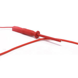 Pontas de Teste de Aço Inoxidável Isoladas de 4mm com Clipe de Perfuração para Multímetro e Testes Elétricos - Product Image 5