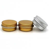 5ML 5G vide Mini petite boîte de conserve en métal boîte baume à lèvres récipient en aluminium pour cosmétiques