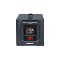 Stabilisateur de tension monophasé à servomoteur AVR 2000VA, régulateur de tension pour appareils ménagers 110V 220V