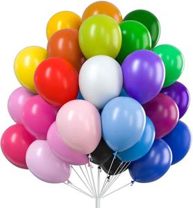 50 pezzi fornitore di decorazioni di buon compleanno palloncini da 12 pollici palloncini per feste in lattice palloncini in lattice - Product Image 1