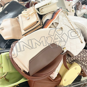 Wholesale Price High Quality Luxury Real Leather Shoulder Casual Tote Lady Korean Style Used Bag Branded Name <b>Mixed</b> <b>Box</b> Bales - Product Image 5