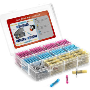 Conectores Termocontraíbles para Ingeniería Química, Kit de Terminales Impermeables de 380/580 Piezas para Cableado Eléctrico - Product Image 1