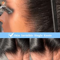 Perruque en cheveux humains vietnamiens sans colle, très populaire, ultra-lisse, perruque frontale complète en dentelle transparente HD pour femmes noires