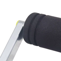 Appareil d'entraînement Ab Crunch de qualité commerciale, robuste, avec mousse et noyau en fer, pour exercices des bras et des jambes, idéal pour la salle de sport