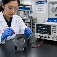 Noyau toroïdal nanocristallin conforme RoHS REACH CE, haute perméabilité, usine OEM
