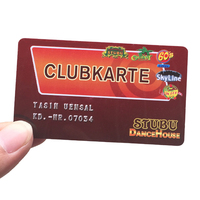 Cartes PVC personnalisées haut de gamme, cartes VIP, cartes de réduction, cartes à points et cartes prépayées