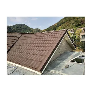 مواد سقف صينية بضمان 70 سنة من طبقتين من الصلصال المصفحة لسطح المنزل