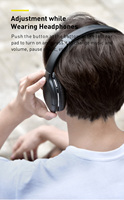 Auriculares deportivos D02 Pro, auriculares inalámbricos con dientes azules 5,0, plegables, superventas