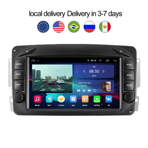 LEHX 2Din Android 14 <span class=keywords><strong>Autoradio</strong></span> Carplay pour <span class=keywords><strong>Mercedes</strong></span> Benz <span class=keywords><strong>CLK</strong></span> W209 W203 W463 <span class=keywords><strong>W208</strong></span> Stéréo <span class=keywords><strong>Autoradio</strong></span> <span class=keywords><strong>GPS</strong></span> Lecteur DVD de voiture - Product Image 1