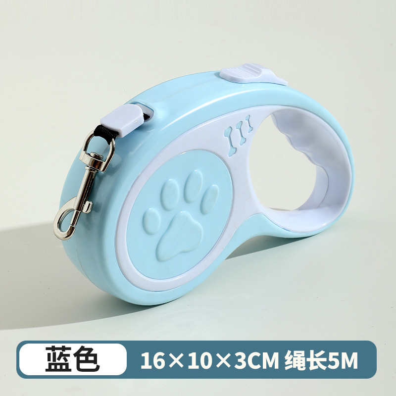 [สีน้ำเงิน 5 ม.] เชือกลากแบบยืดหดได้
