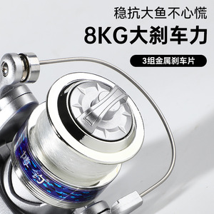 รอกตกปลาแบบหมุน SL2000 SL3000 SL4000 รอกโลหะสำหรับตกปลาทะเล ตกปลาจากเรือ รอกตกปลาแบบเปลี่ยนได้ อุปกรณ์ตกปลา - Product Image 5