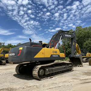 Excavadora de cadenas Volvo EC480 de alto rendimiento, potente y fiable, con motor PLC y caja de cambios para minería y construcción. - Product Image 5