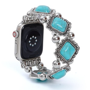 Correa de Reloj Upro Boho con Cuentas Turquesas para Apple Watch Ultra 4 Series 12 11, Correa de Muñeca para Mujer, 38 40 41 42 44 45 46 49mm - Product Image 5