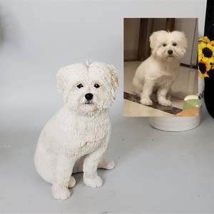 ドロップシッピング カスタム ハンドメイド ソフトクレイフィギュア ノベルティギフト 似顔絵人形 ワックスフィギュア 写真からオーダーメイド 陶器人形 - Product Image 4