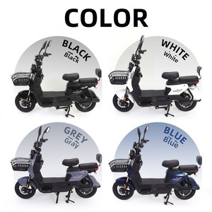 Vente en gros transfrontalière : Nouveau <span class=keywords><strong>scooter</strong></span> électrique <span class=keywords><strong>Jumbo</strong></span> 48V à batterie lithium, véhicule à deux roues, vélo électrique complet pour adulte, autonomie 25-35 km - Product Image 1