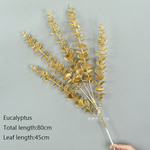 All'ingrosso decorazione di nozze <span class=keywords><strong>d</strong></span>'<span class=keywords><strong>oro</strong></span> fiori artificiali gambo lungo foglia <span class=keywords><strong>d</strong></span>'acero ramo di fiori pendenti per san valentino <span class=keywords><strong>oro</strong></span> - Product Image 2